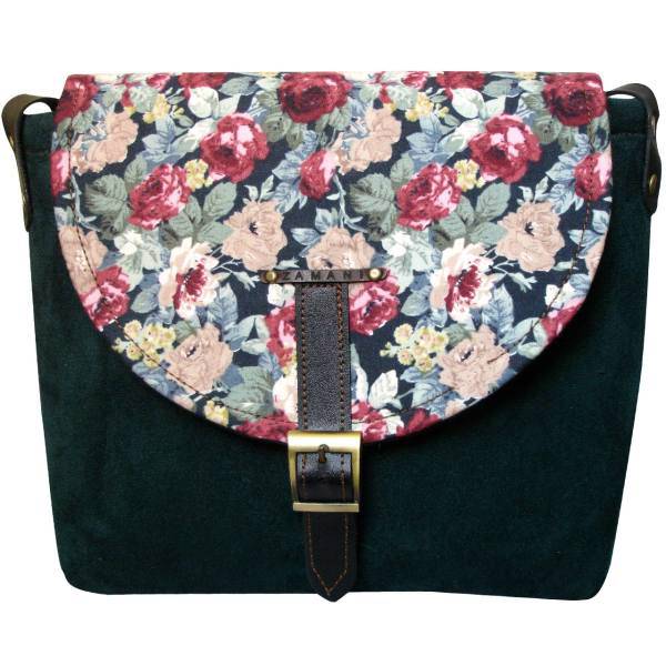 کیف دوشی زنانه پارچه ای مدل زمانی کد 356، Purse 356