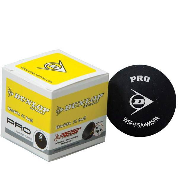 توپ اسکواش دانلوپ مدل Pro 2 Dot، Dunlop Pro 2 Dot Squash Ball