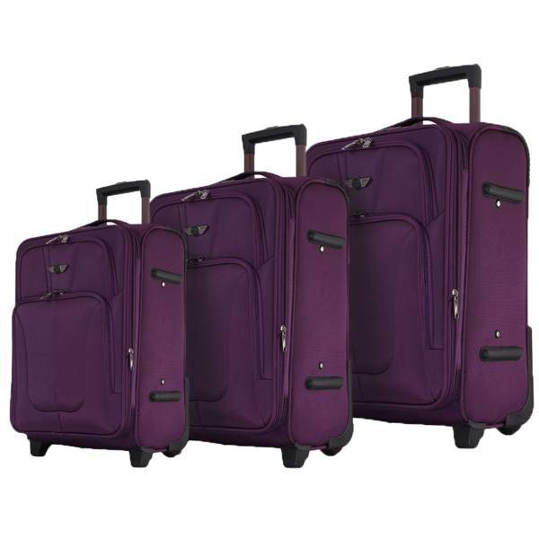 مجموعه سه عددی چمدان تیپس لند مدل 11-2-1651، Types Land 1651-2-11 Luggage 3 Pcs