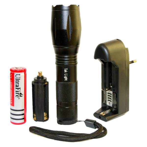 چراغ قوه شارژی مدل Taklight، Taklight Flashlight