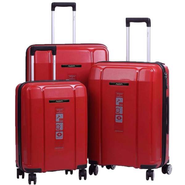مجموعه سه عددی چمدان الکسا مدل ALX882، Alexa ALX882 Luggage Set of 3