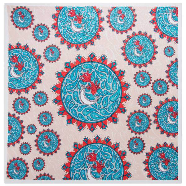 دستمال گردن ترمه طرح 12، Terme Pattern 12 Neck Scarf