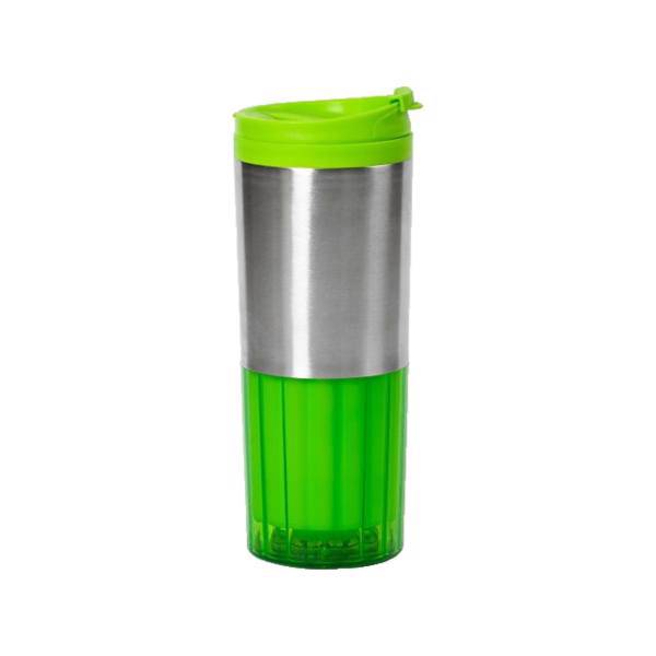 ماگ مسافرتی دو جداره درب تاشو 473 میلی لیتری، rove TRAVEL MUG QUARTER MILE 16 OZ