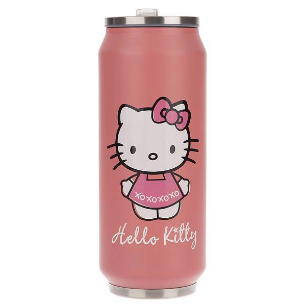 فلاسک وکیوم کاپ مدل Hello Kity ظرفیت 0.5 لیتر، Vacuum Cup Hello Kity Flask 0.5 Litre