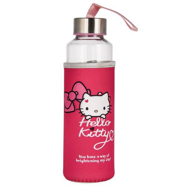 قمقمه کودک مدل Hello Kitty ظرفیت 400 میلی لیتر، Hello Kitty Baby Bottle 400ml