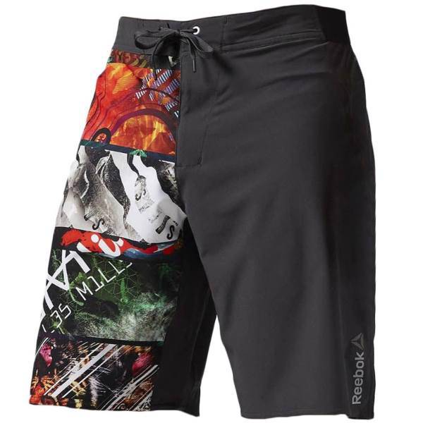 شورت ورزشی مردانه ریباک مدل LES MILLS Foundation Board، Reebok LES MILLS Foundation Board Shorts For Men