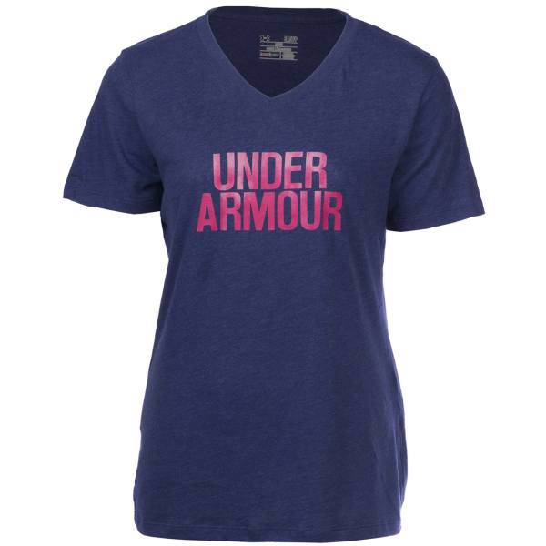 تی‌شرت زنانه آندر آرمور مدل UA Charged Cotton Tri-Blend Wordmark، Under Armour UA Charged Cotton Tri-Blend Wordmark For Women T-Shirt