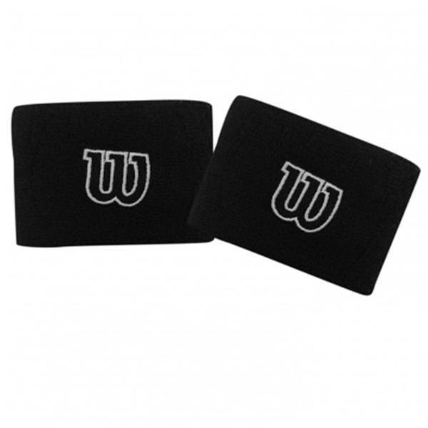 مچ بند ویلسون مدل W Black، Wilson W Black Wristbands