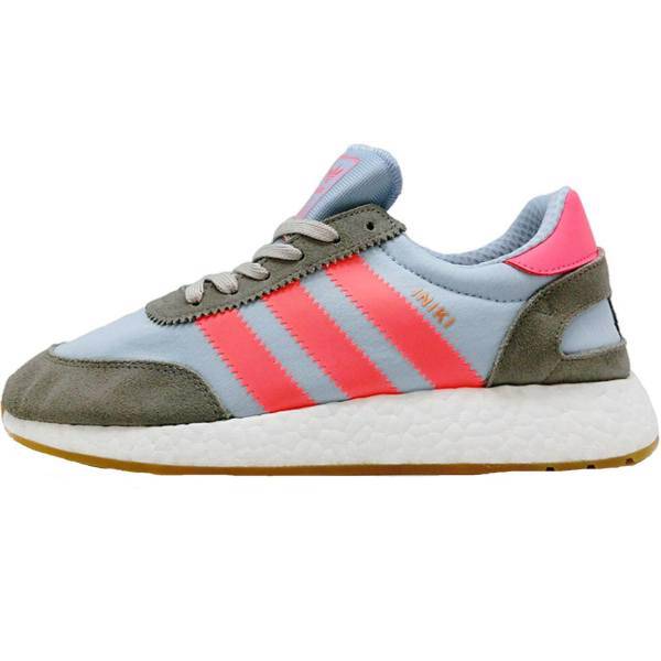 کفش مخصوص دویدن مردانه آدیداس مدل INIKI RUNNER GREY TURBO