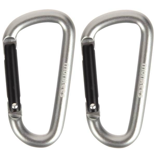 کارابین مانکیز مدل 3206 بسته 2 عددی، Munkees 3206 Carabiner Pack of 2