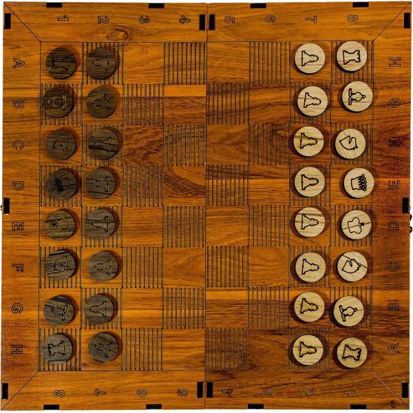 شطرنج چوبی کینگ مدل 3in1، King 3in1 Wooden Chess