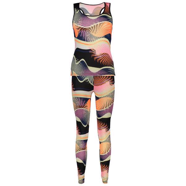 ست تاپ و لگ ورزشی زنانه دایاموند مدل 015، Diamond 015 Top And Legging Set For Women