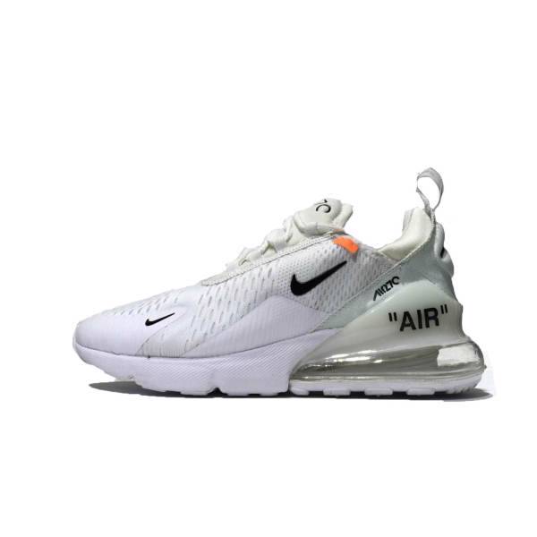 کفش راحتی مردانه نایکی مدل airmax270 off white w