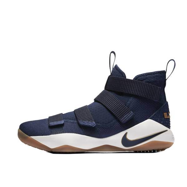 کفش بسکتبال ووالیبال مردانه نایکی مدل Lebron Soldier XI 11 Cavs