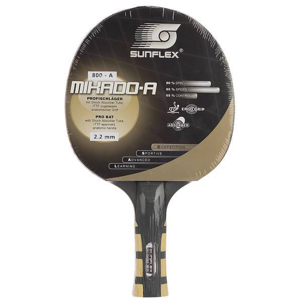 راکت پینگ پنگ سان فلکس مدل Mikado-A Level 800، Sunflex Mikado-A Level 800 Ping Pong Racket