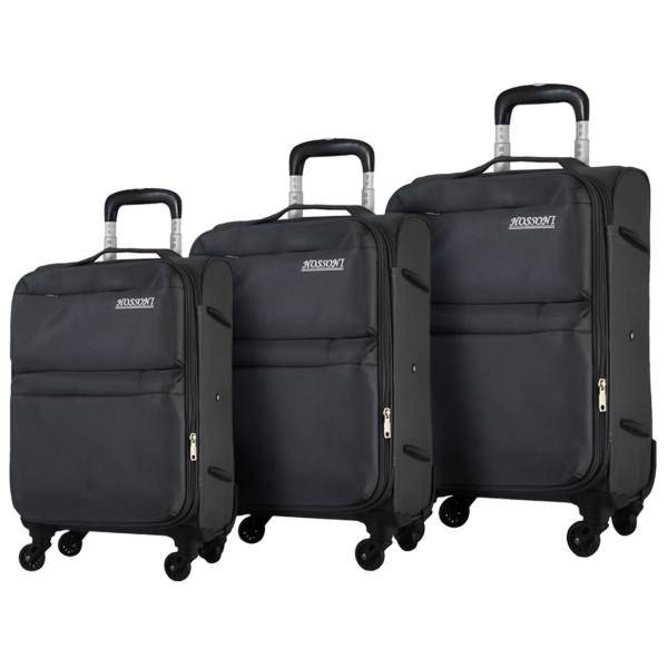 مجموعه سه عددی چمدان هوسنی مدل 15-8018، Hossoni 8018-15 Luggage 3 Pcs