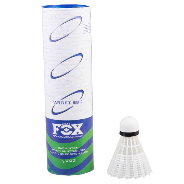 توپ بدمینتون فاکس مدل Target 880 بسته 6 عددی، Fox Target 880 Badminton Ball Pack of 6