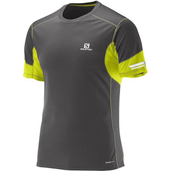 تی شرت مردانه سالومون مدل Agile SS TEE M Galet، Salomon Agile SS TEE M Galet T-shirt For Men