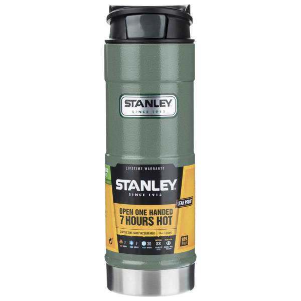 ماگ کوهنوردی استنلی مدل Classic One Hand Vacuum ظرفیت 0.473 لیتر، Stanley Classic One Hand Vacuum Mug 0.473 Litre