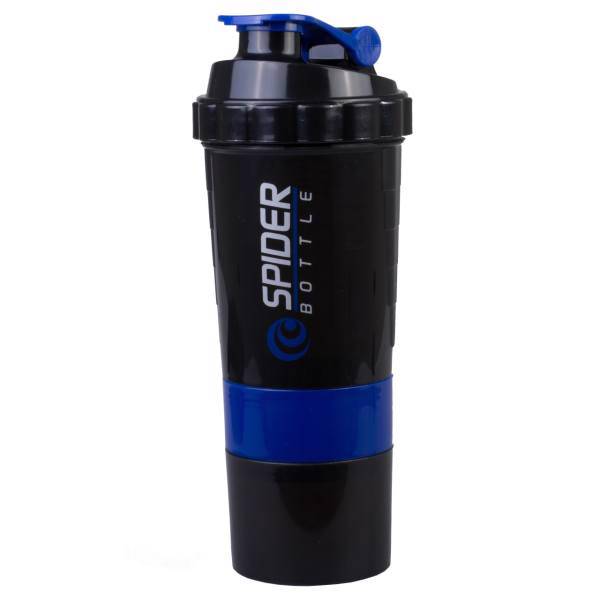 شیکر اسپایدر مدل سه تکه ظرفیت 0.5 لیتر، Sport Three Pieces Shaker 0.5 Litre