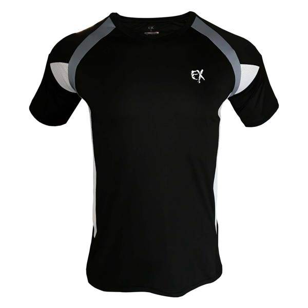 تیشرت ورزشی مردانه ساکریکس مدل JTSH579.BLK WHT
