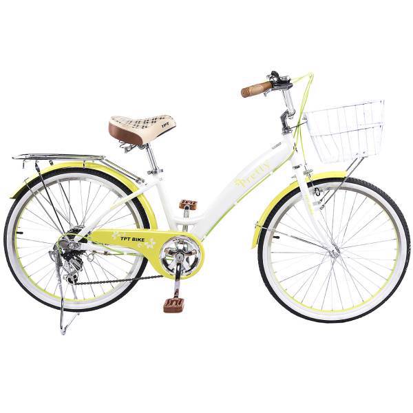 دوچرخه شهری تی پی تی مدل Pretty سایز 24 - سایز فریم 42، TPT Pretty Urban Bicycle Size 24 - Frame Size 24