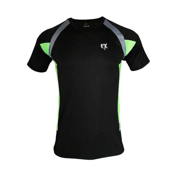 تیشرت ورزشی مردانه ساکریکس مدل MTSH579-BLK.GRN