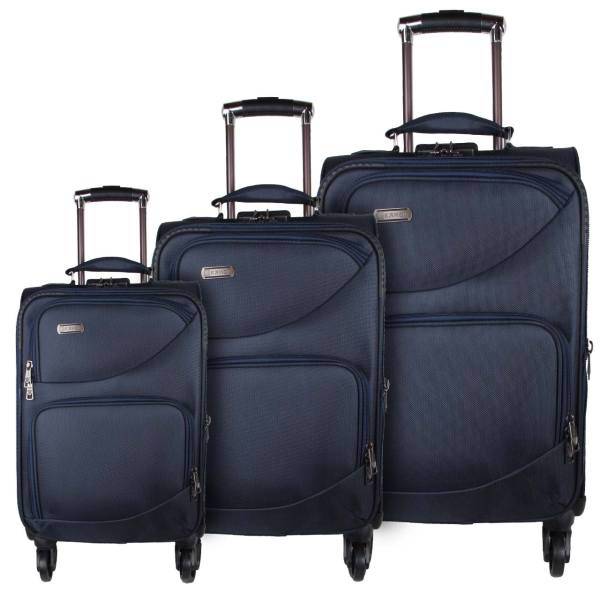 مجموعه سه عددی چمدان کامل مدل13-6036، Kamel 6036-13 Luggage 3 Pcs Trolley Case And Luggage