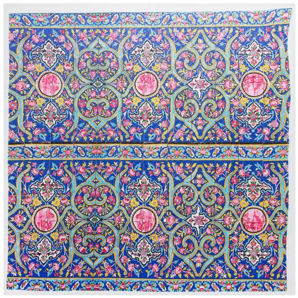 دستمال گردن ترمه طرح 16، Terme Pattern 16 Neck Scarf