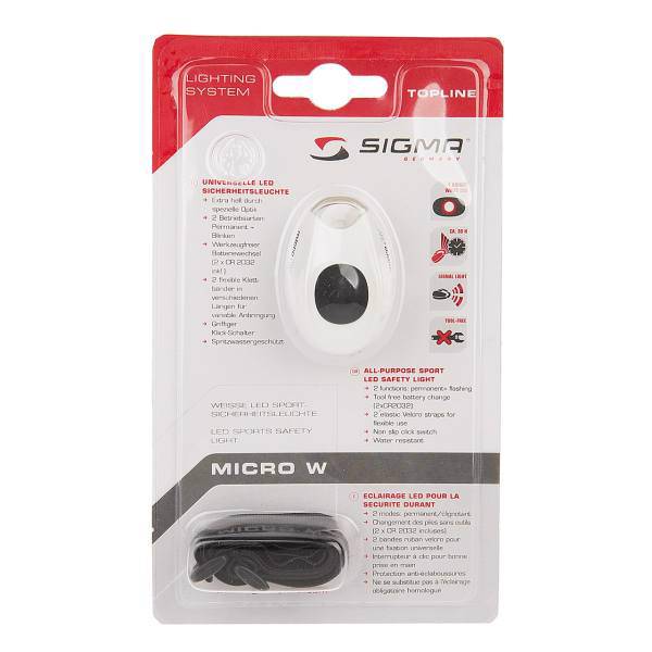 چراغ دوچرخه سیگما مدل Micro، Sigma Micro Bicycle Lights