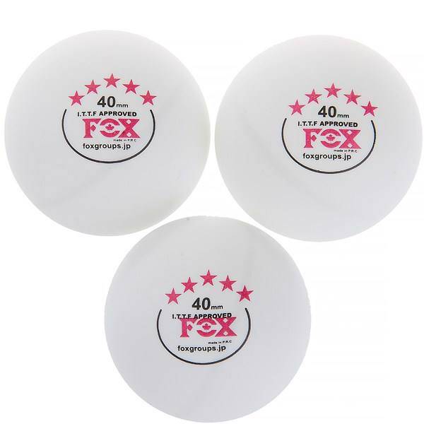 توپ پینگ پنگ فاکس مدل پنج ستاره، Fox 5 Star Ping Pong Ball