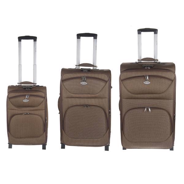 مجموعه سه عددی چمدان تاپ یورو مدل 02، Top Euro 02 Luggage Set of 3