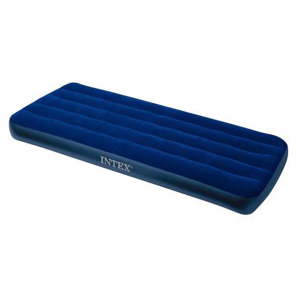 تشک بادی یک نفره بزرگ اینتکس مدل Downy، Intex Single Downy Air Bed