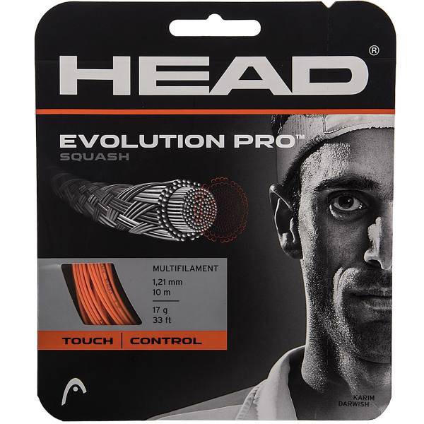 زه راکت اسکواش هد مدل Evolution Pro، Head Evolution Pro Squash Racket String