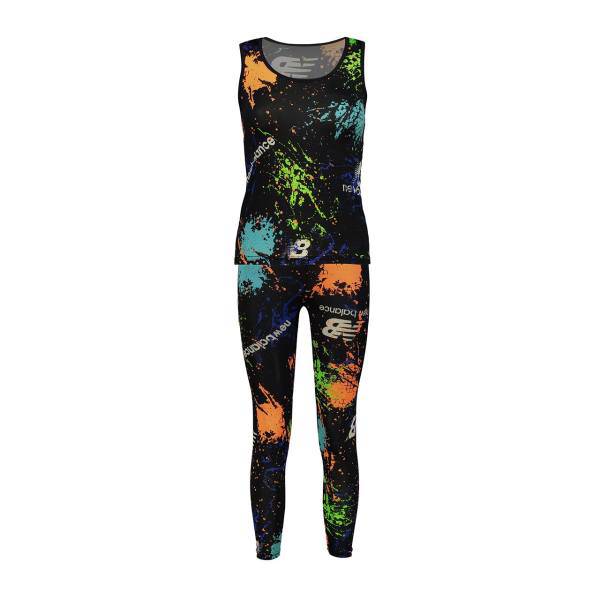 ست تاپ و لگینگ ورزشی زنانه دایاموند مدل New Balance، Diamond New Balance Top and Leggings Set For Women