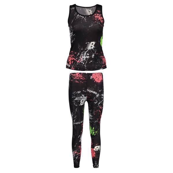 تاپ و لگینگ ورزشی زنانه دایاموند مدل 01، Diamond 01 Top and Leggings For Women