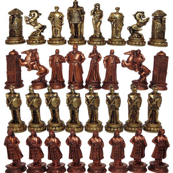 ست مهره شطرنج مدل E04، chess piece