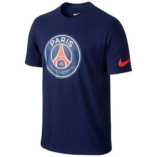 تی شرت مردانه نایکی مدل Paris Saint-Germain Crest، Nike Paris Saint-Germain Crest T-Shirt For Men