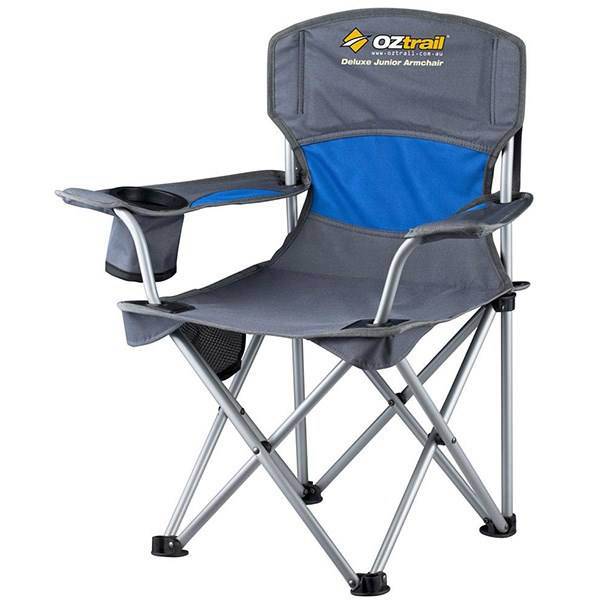 صندلی سفری اوزتریل مدل Deluxe Junior Armchair کد FCC-DJC-B، OZtrail Deluxe Junior Armchair FCC-DAJ-B