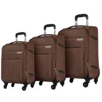 مجموعه سه عددی چمدان هوسنی مدل 3-8020 Hossoni 8020-3 Luggage 3 Pcs