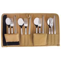 مجموعه قاشق و چنگال کووآ کد KKW-1504E بسته 4 عددی Kovea KKW-1504E Camping Cutlery Set of 4