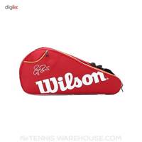 کوله پشتی تنیس ویلسون مدل Federer Court 15 Pack Wilson Federer Court 15 Pack Tennis Backpack