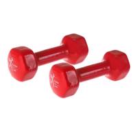 دمبل شش‌ ضلعی 3 کیلوگرمی اکستریم فیتنس بسته 2 عددی 3Kg Hexagonal Xtreme Fitness Dumbbell Pack Of 2