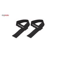 بند لیفت وزنه برداری تنتوری مدل 01 بسته 2عددی Tunturi Padded Lifting Straps Pack of 2