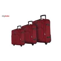 مجموعه سه عددی چمدان تیپس لند مدل 7-2-1651 Types Land 1651-2-7 Luggage 3 Pcs