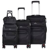 مجموعه سه عددی چمدان و یک عددی ساک ال سی مدل 1-A177 LC A177-1 Luggage 3 Pcs and Bag 1 Pcs
