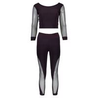 ست بلوز و لگ ورزشی زنانه دایاموند مدل 2-2128 Diamond 2128-2 Blouse And Legging Set For Women