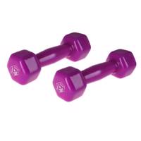 دمبل شش‌ ضلعی 1.5 کیلوگرمی پویا بسته 2 عددی 1.5Kg Hexagonal Pooya Dumbbell Pack Of 2