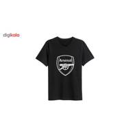 تی شرت نخی ورزشی ماسادیزان مدل آرسنال کد 207 Masa Design Tshirt Arsenal 207