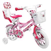 دوچرخه شهری اپکس سایز 12 مدل Florance صورتی Apex Bicycle Florance Size 12